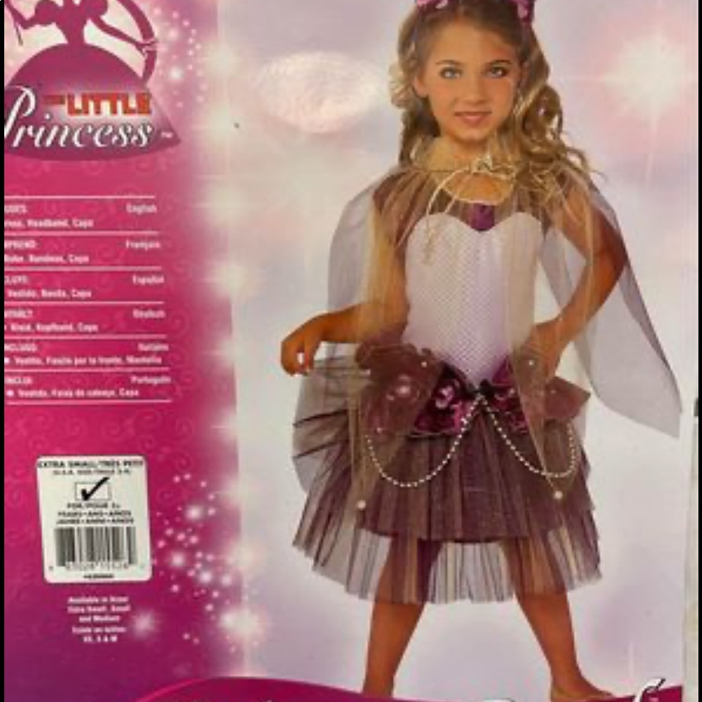 New! Little princess Toddler Halloween costume fits size 2-4T